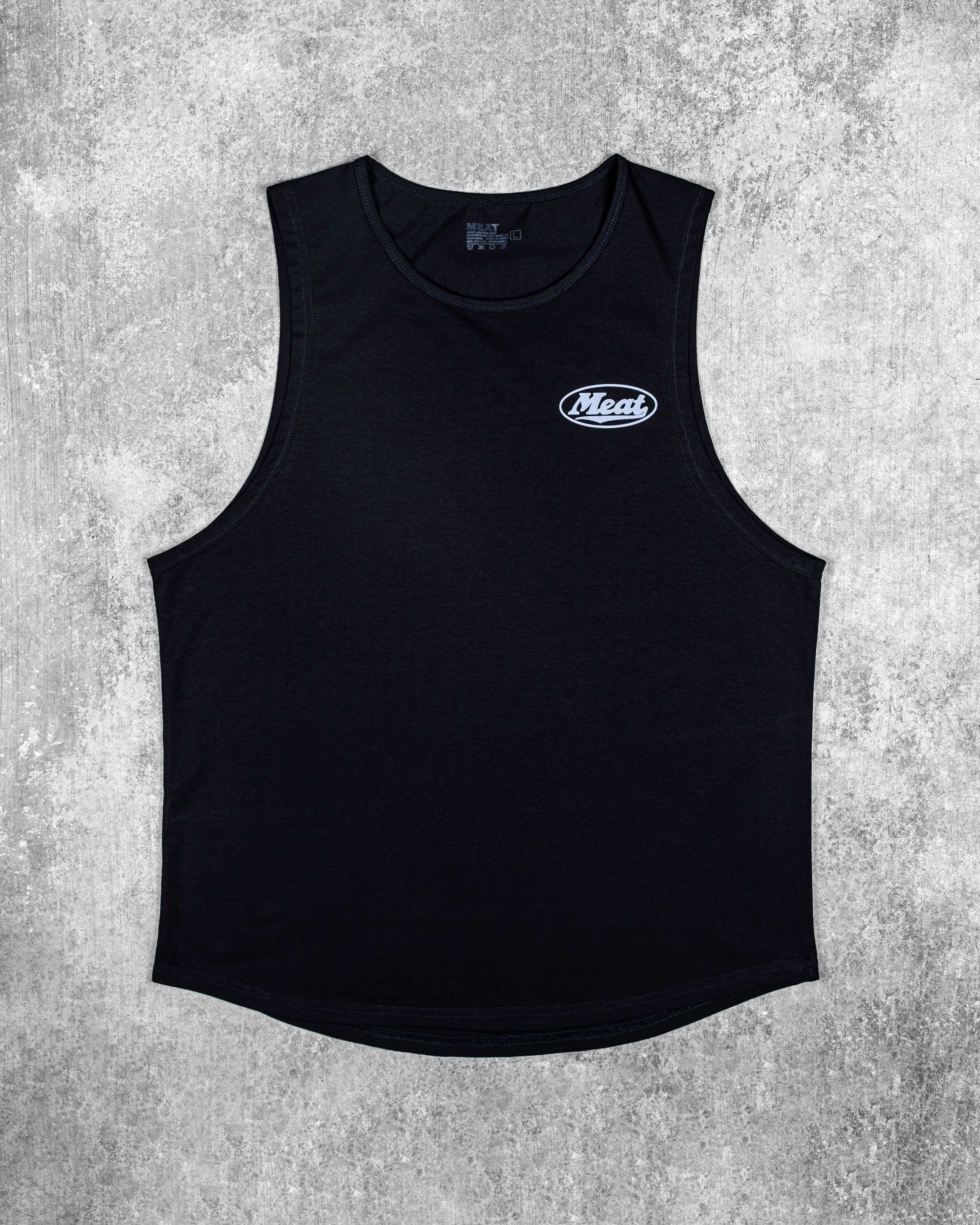 year - round use LOOSEFIT MUSCLE TANK ?C MOTORS / BLACK