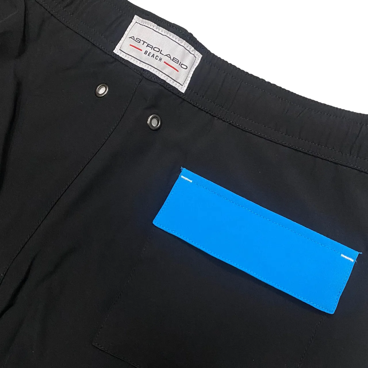 Astrolabio - Costume Pantaloncino Uomo M87G QKX Nero Asciugatura Rapida Abrasion Dispersing Weave Functional Clothing