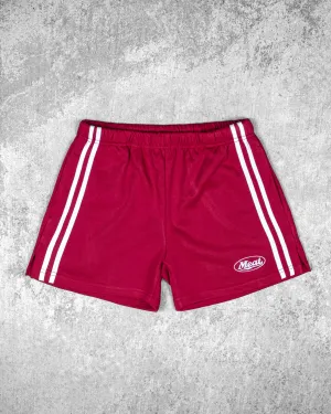 Warm Weather Wear SQUATTING SHORTS ?C ATHLETIC / RED