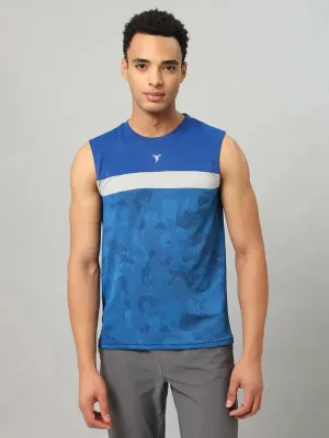 Men Jacquard Slim Fit Crew Neck Innerwear Vest with VENTMESH small - size wheels high - power