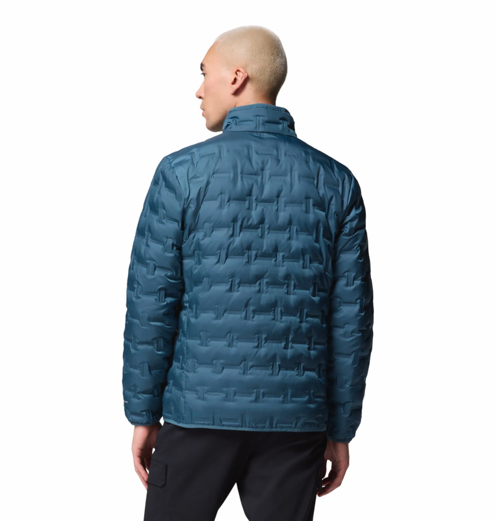 Sports use Polyester Columbia Men Teal HEAT SEAL Delta Ridge II Down Jacket