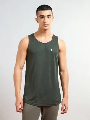 Efficient Men Melange Slim Fit Scoop Neck Innerwear Vest with TECHNO COOL 
