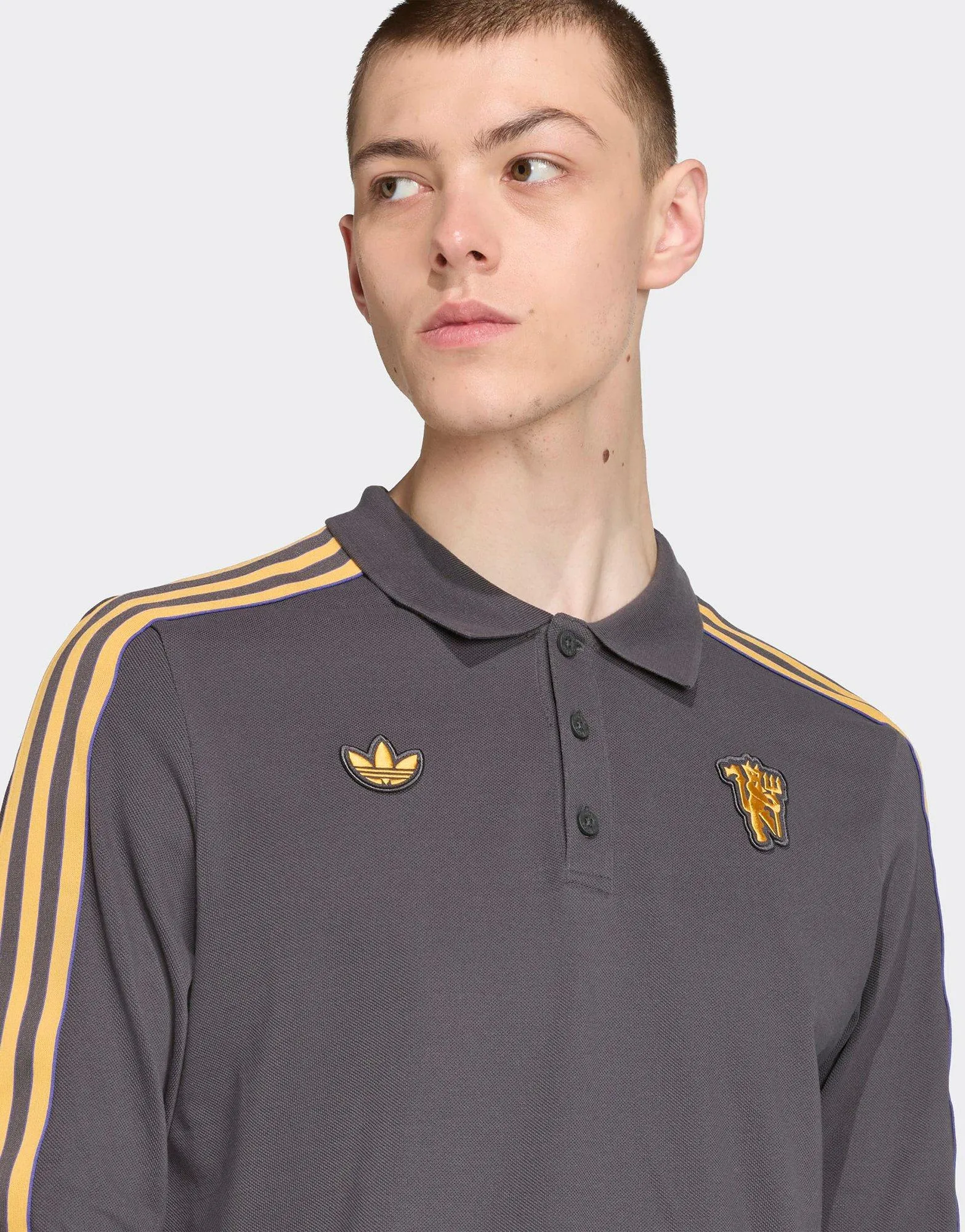 Stylish Everyday Wear Manchester United Terrace Polo Shirt