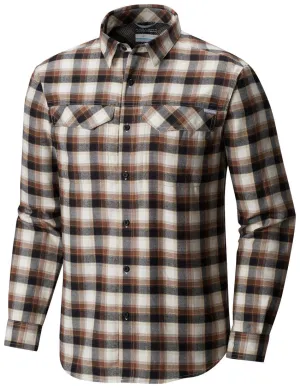 Utility Mode Sporty Gear Columbia Men Black Silver Ridge Flannel Long Sleeve Shirt