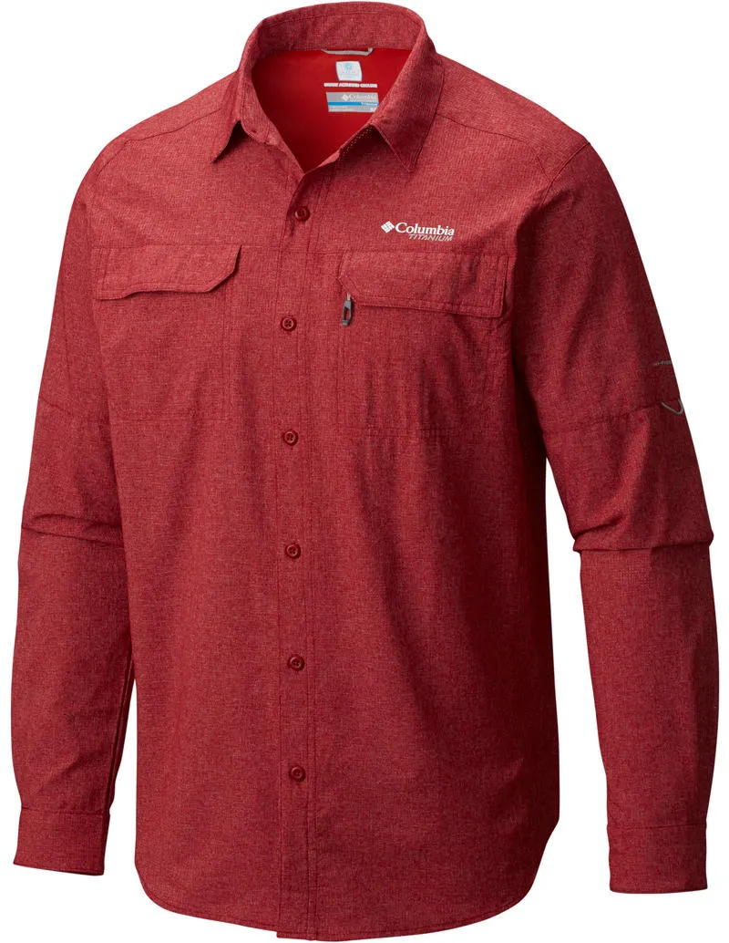 Flexible Fit Myth Soul Columbia Men Red Irico Mens Long Sleeve Shirt