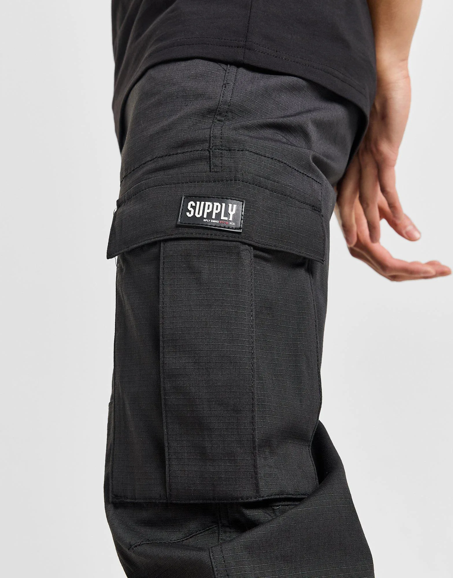 Kilo Cargo Pants Running Joggers Flexible Knit Waist
