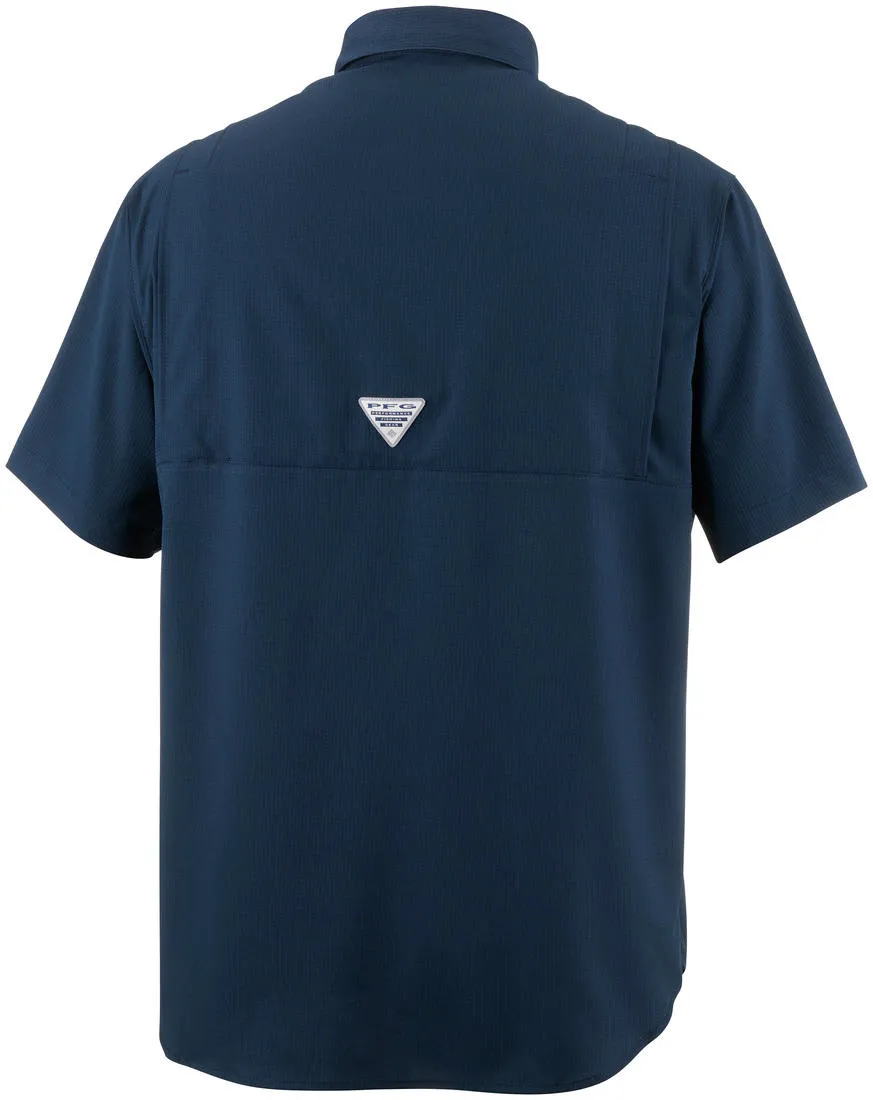 Columbia Men Blue Tamiami II SS Shirt (Sun Protection) Hotel Style