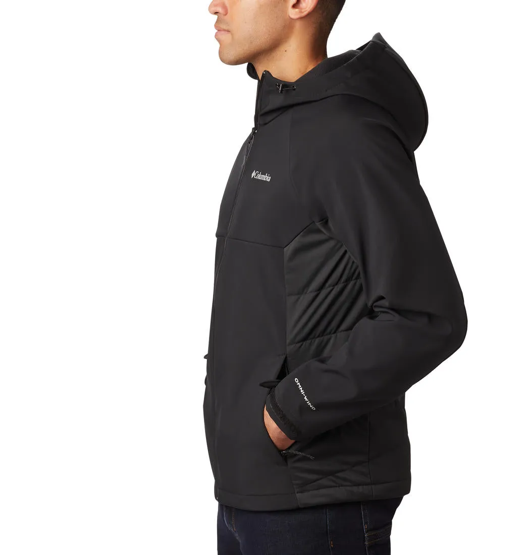 Long Sleeve Columbia Men Black Baltic Point Jacket
