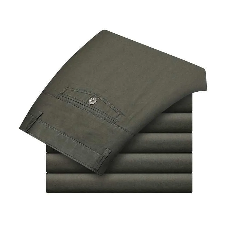 High-Quality Men's Dress Pants business Office Casual Social Pants Relaxation Wear summer shorts