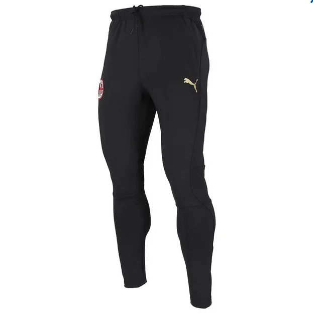 Gym Wear Travel Leggings Puma Pantalone da calcio AC Milan Training 754447 01 black