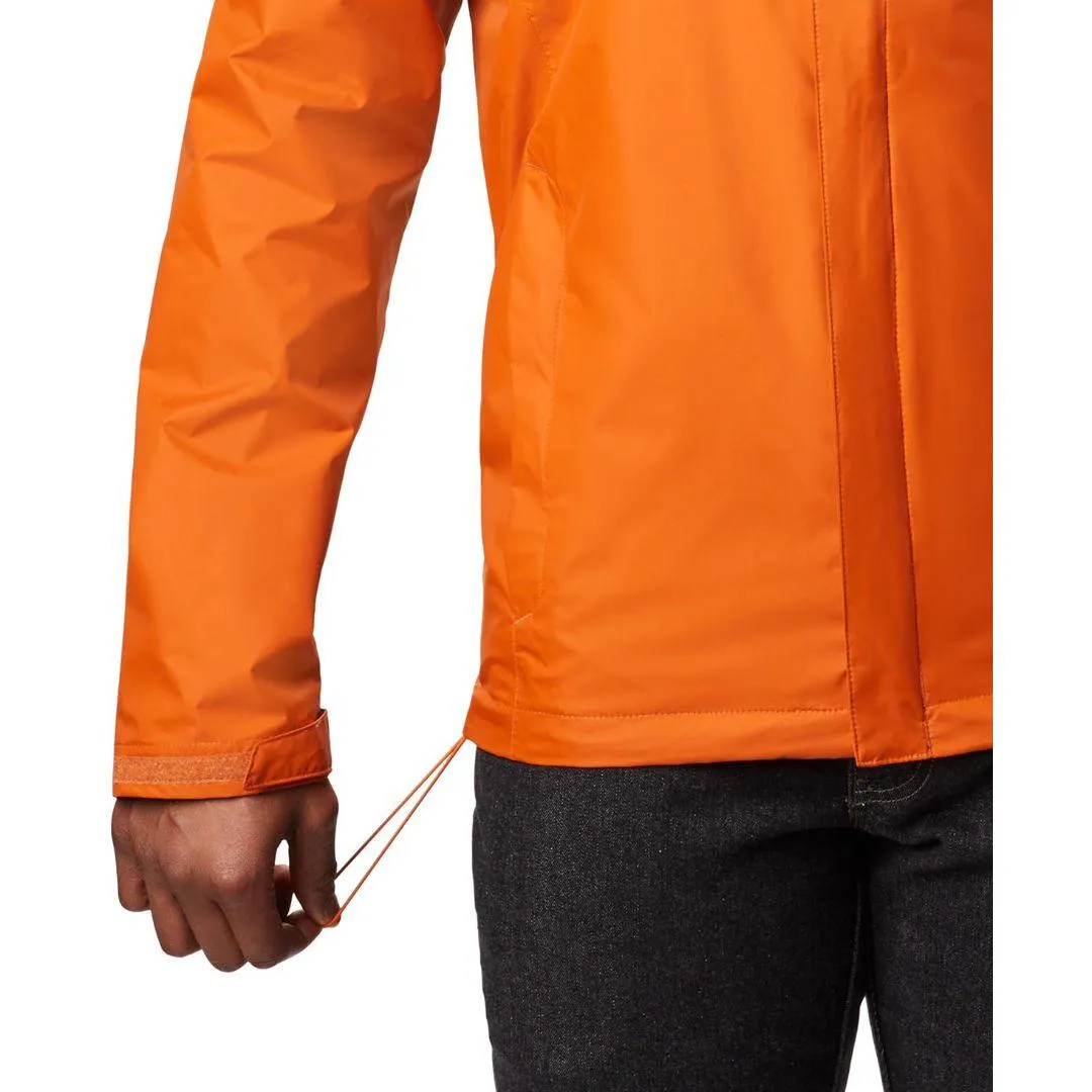Columbia Men Orange Watertight II Jacket Waterproof suitable for award ceremonies