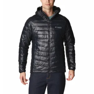 Pink Columbia Men Black Platinum Peak II Hooded Jacket