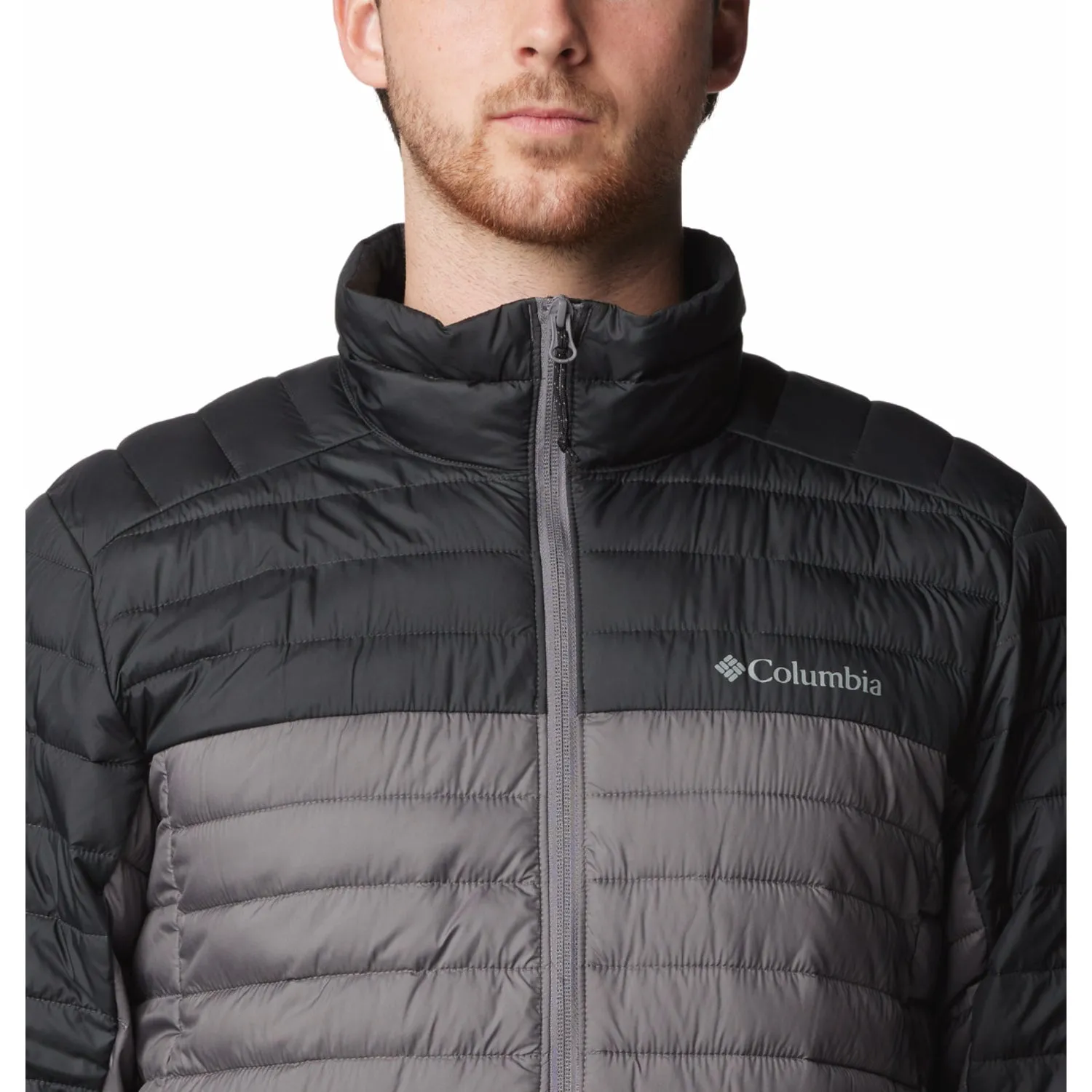 Wind Protection Memory Columbia Men Grey Silver Falls II Jacket