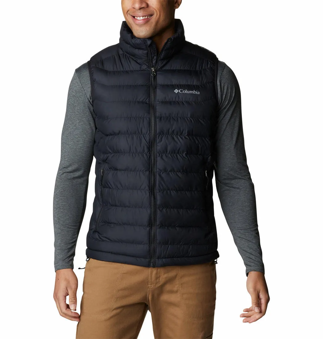 Columbia Men Black White Out Vest Unisex style