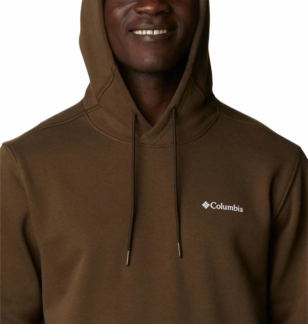 Columbia Men Olive CSC Basic Logo II Hoodie Field Tested Raglan Sleeve