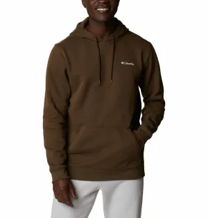 Columbia Men Olive CSC Basic Logo II Hoodie Neutral Style Functional Comfort Outfit