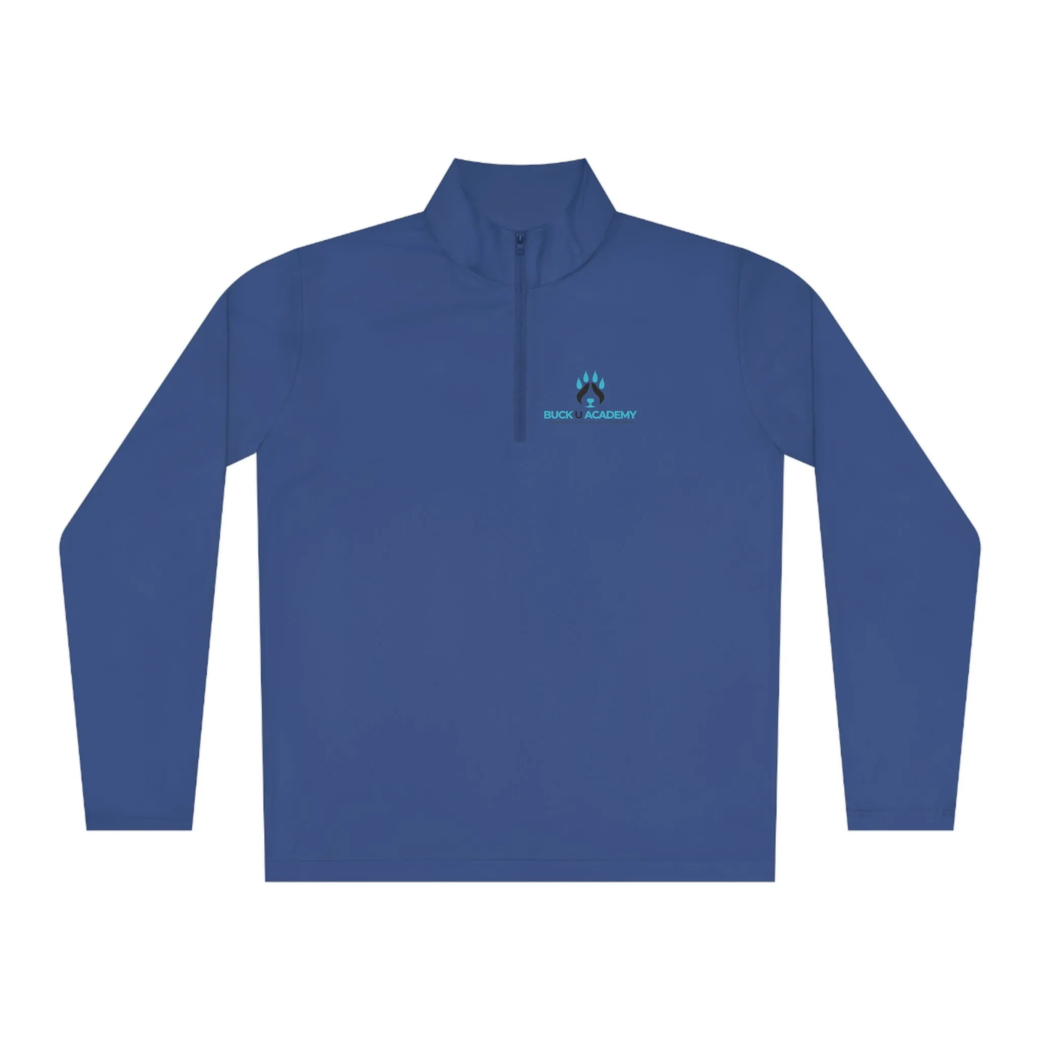 Unisex Quarter-Zip Pullover AdjustableCuffs Light Fit