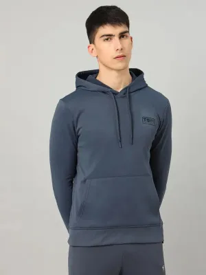 Harbor Style Men Solid Slim Fit Hooded Jacket with TECHNO DRY