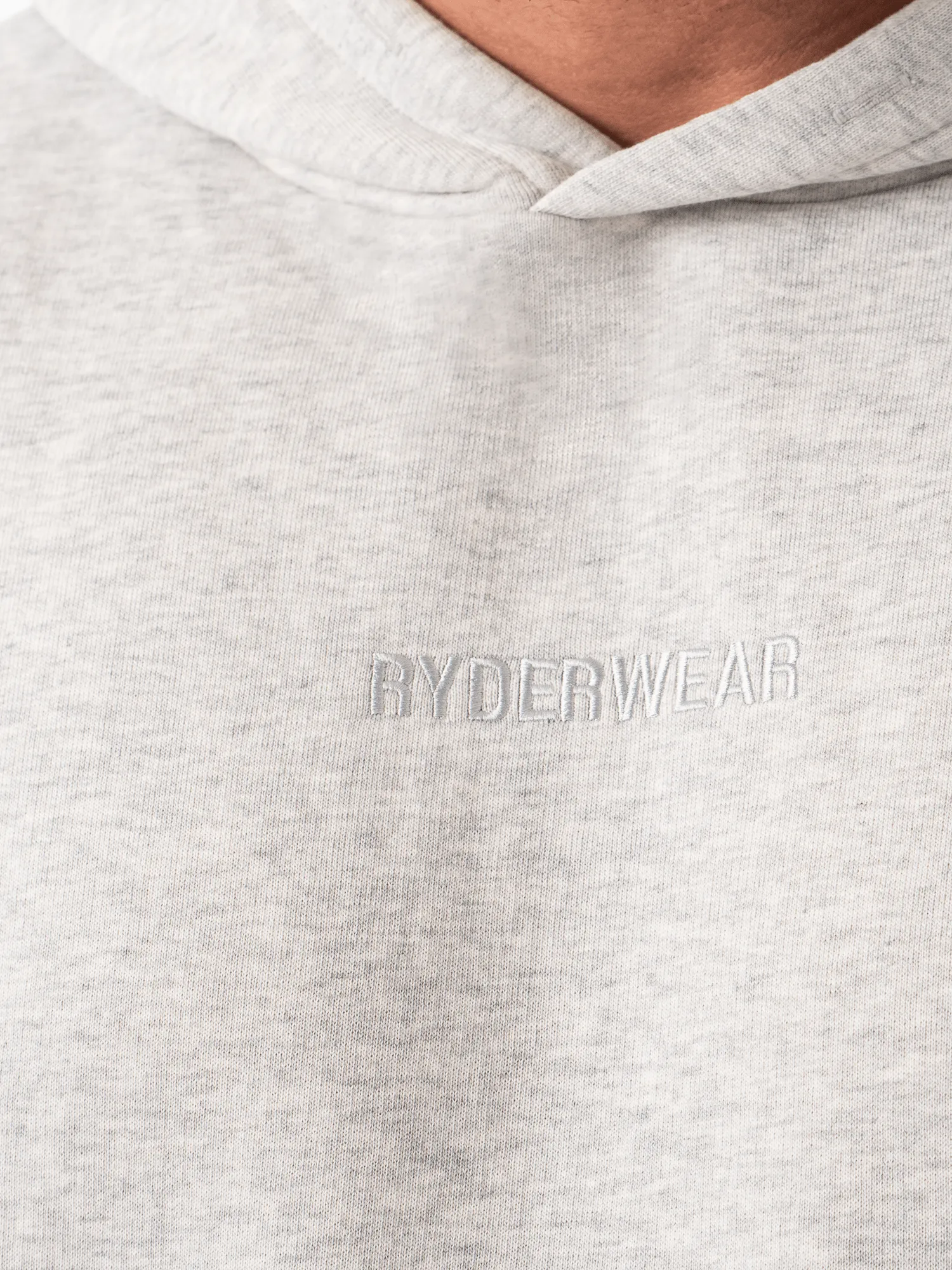 Unisex Hoodie - Snow Marl Warm Layering Date night