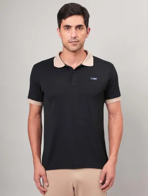 Outdoor Fashion Men Solid Slim Fit Polo Sports T-shirt with MATPIQ