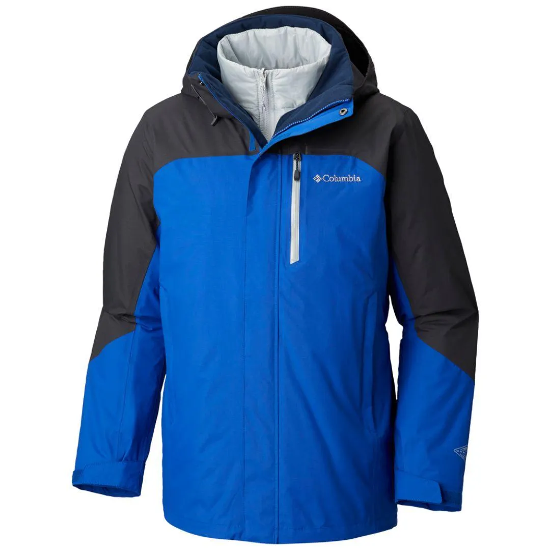 Create Columbia Men Blue Lhotse II Interchange Jacket