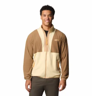 Columbia Men Brown Backbowl II Lightweight FZ Fleece Camp Friendly