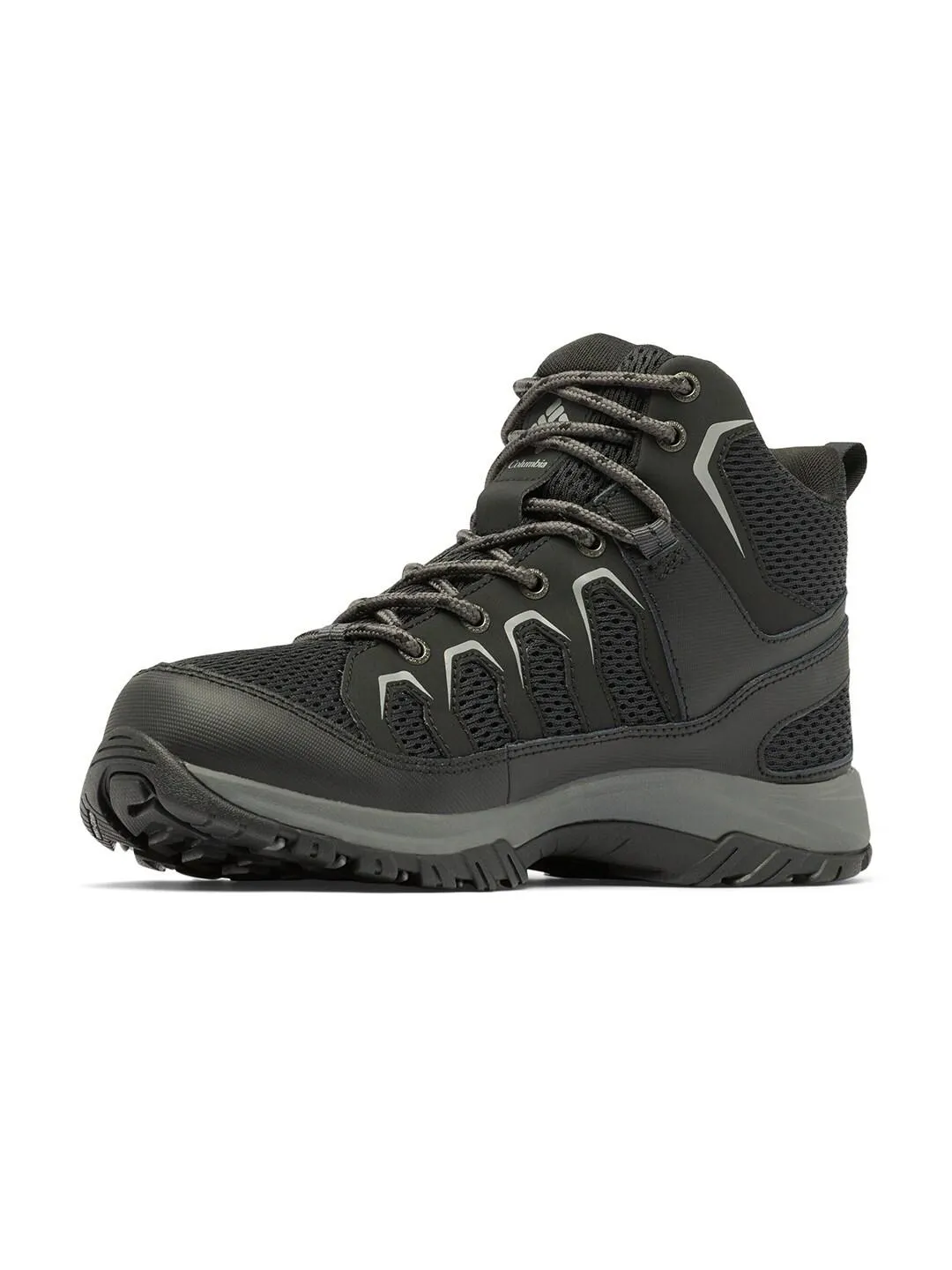 Weather Toughness Trail Climbing Fit Columbia Men Black GRANITE TRAIL MID WP