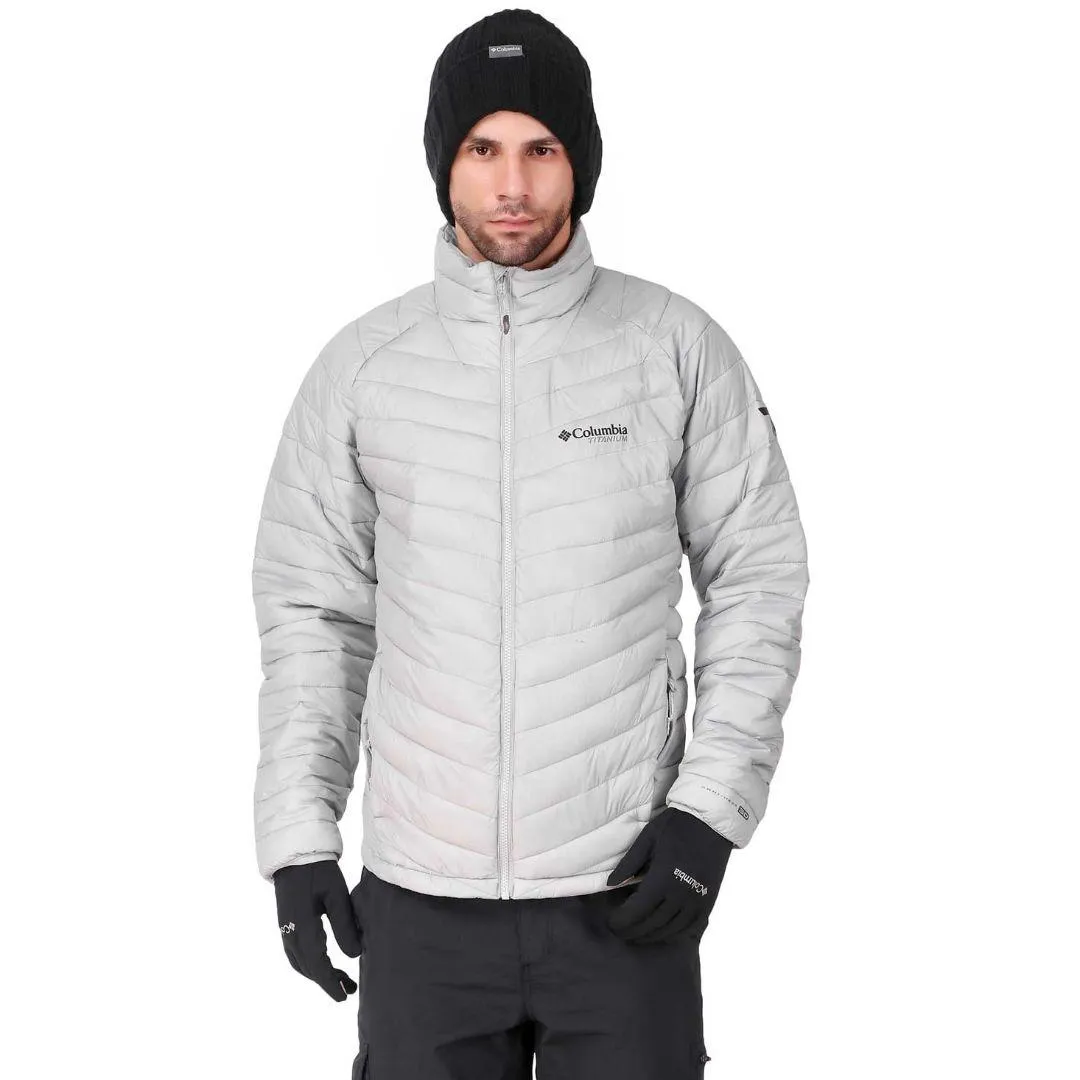 Columbia Men Grey Snow Country Jacket cyclist