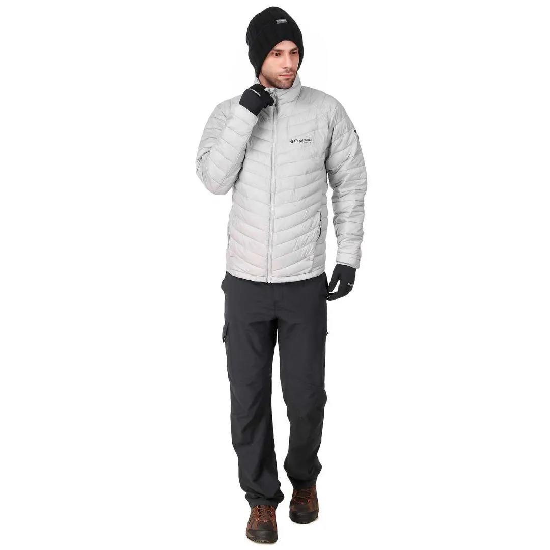 Columbia Men Grey Snow Country Jacket All Purpose Outerwear