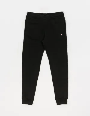 Champion Pantalone sportivo da uomo Rib Cuff 214962 KK001 NBK nero Easy Comfort Tagless Comfort