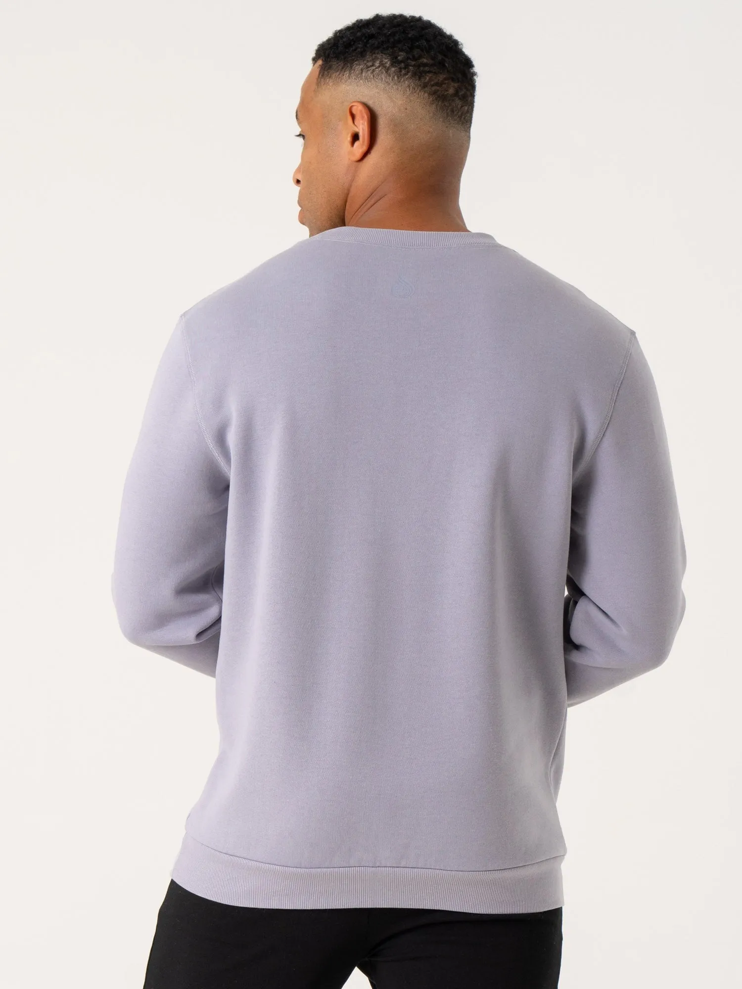 Pursuit Pullover - Lavender Rough texture goes with skirts
