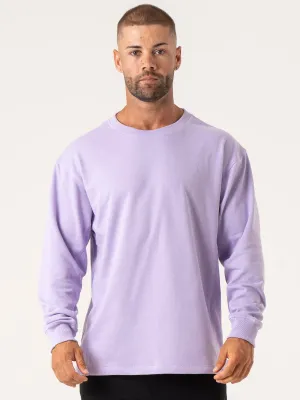 Force Crew Neck - Purple Outdoor Minimal