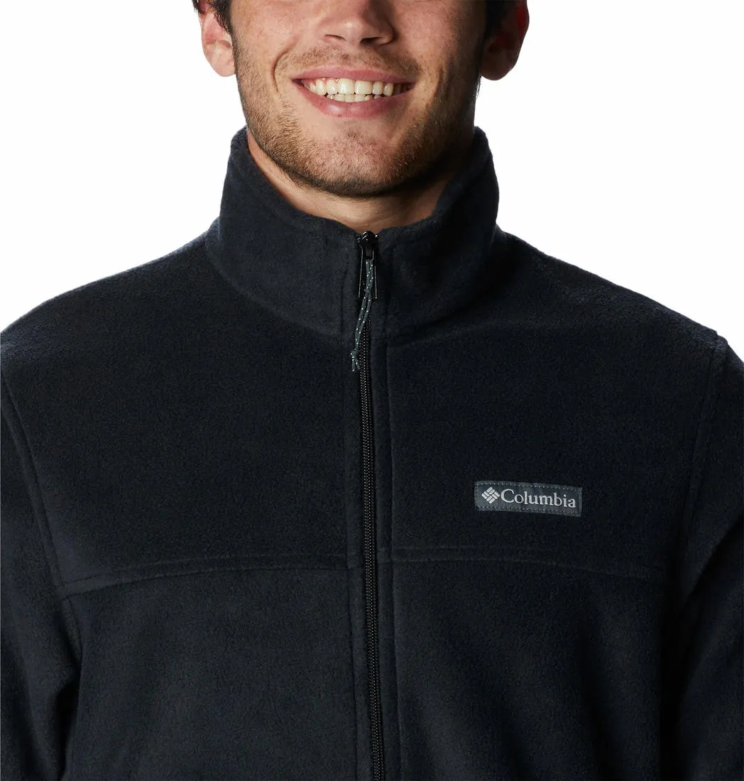 Columbia Men Black Steens Mountain Full Zip 2 0 Low Pilling Surface Run Errands