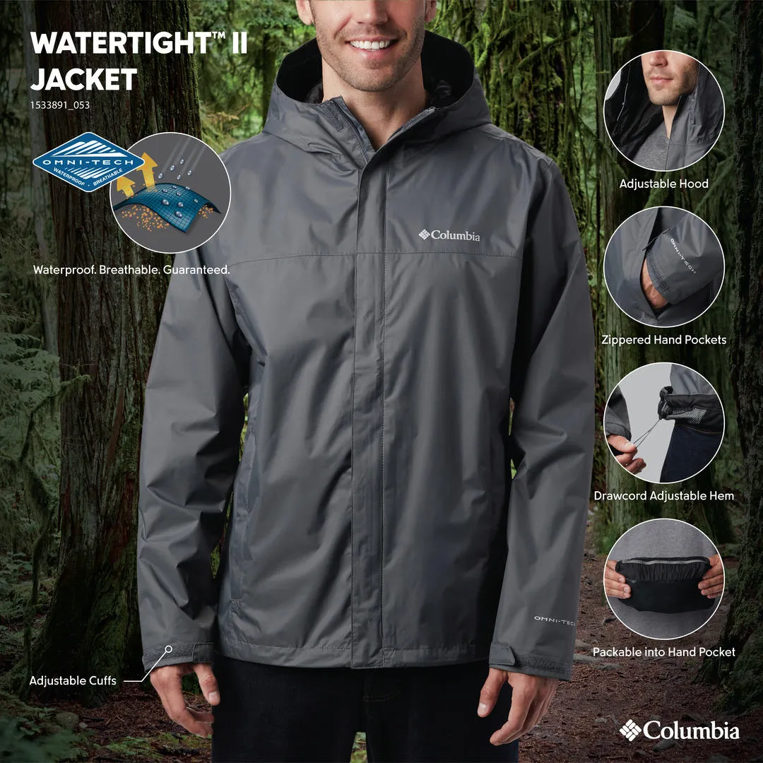 Bargain Columbia Men Grey Watertight II Jacket Waterproof