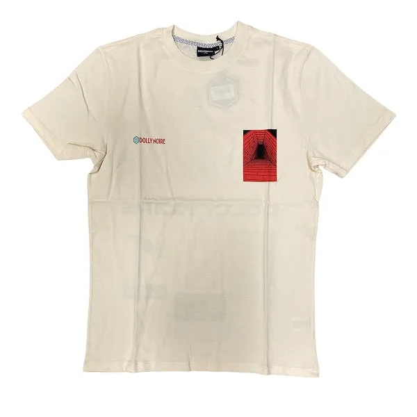 City Smart Look Festival wear Dolly Noire T-shirt manica corta Pozzo di S. Cristina Tee ts108-ta-03 beige