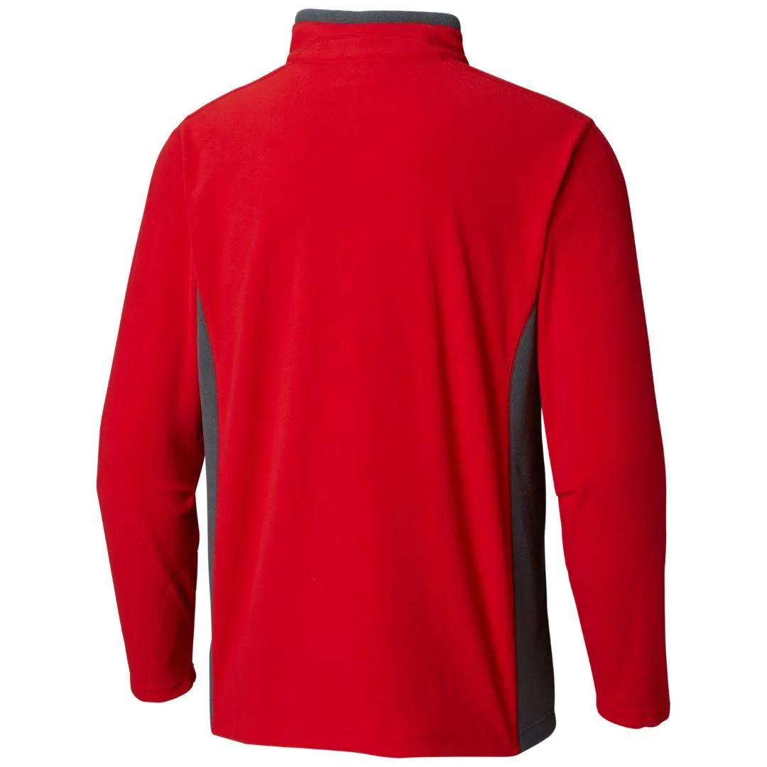 Active Walk Columbia Men Red Fast Trek II Full Zip Fleece