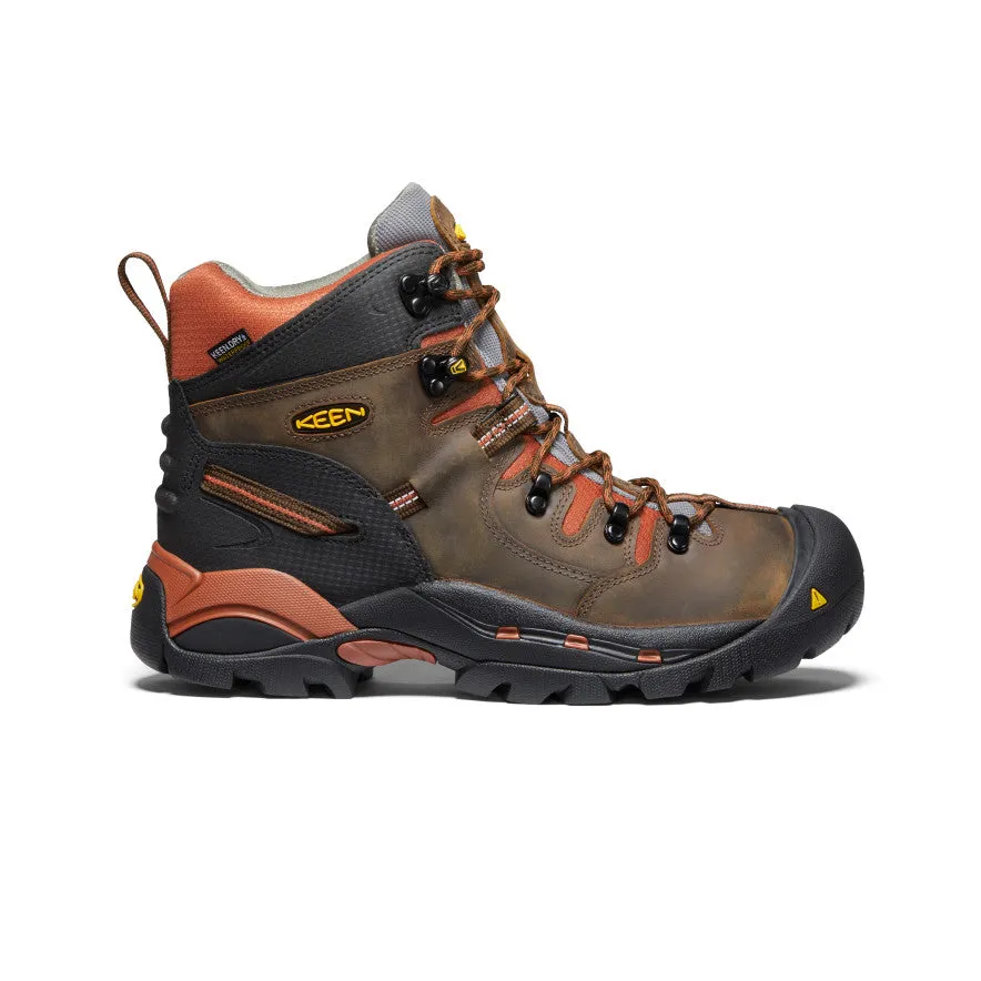 Keen Utility Men's Pittsburgh 6" Waterproof Boot (Soft Toe) 1009709 Outdoor Performance Winter Trail
