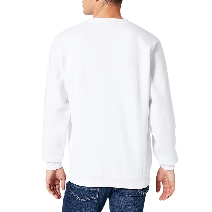 dancing suitable Street Minimal Fila felpa girocollo da uomo Desi Graphic Crew 689033 M67 bianco