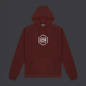 Dolly Noire Felpa con cappuccio Logo Hoddie SW186-SA-05 bordeaux Short