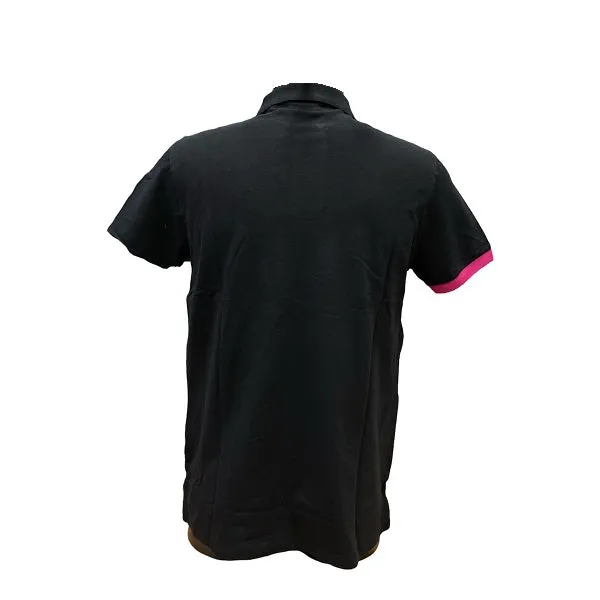 U.S. Polo Assn Polo Kory manica corta con retrocollo a contrasto 6143750336 199 black-lime Breathable Top