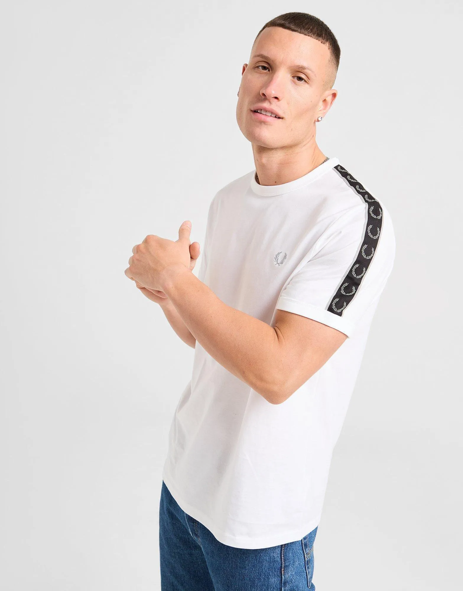 Tape Ringer T-Shirt Sporty Top