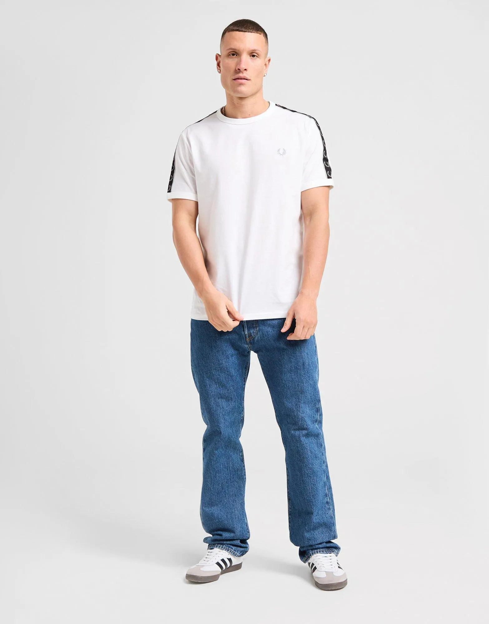 High Durability Weave Effortless Comfort Tape Ringer T-Shirt