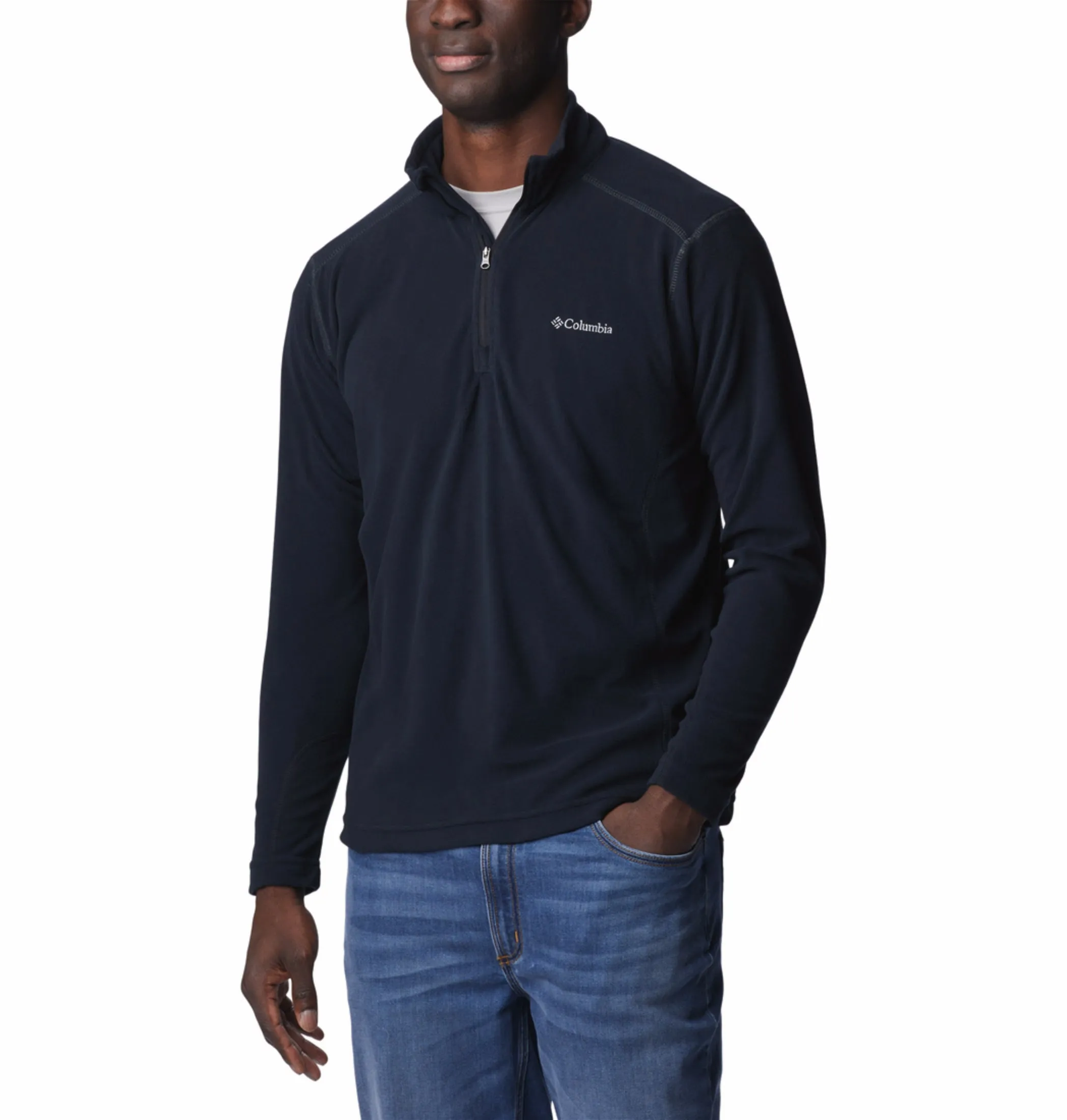 College Wear Rugged Path Columbia Men Black Klamath Range II Pullover