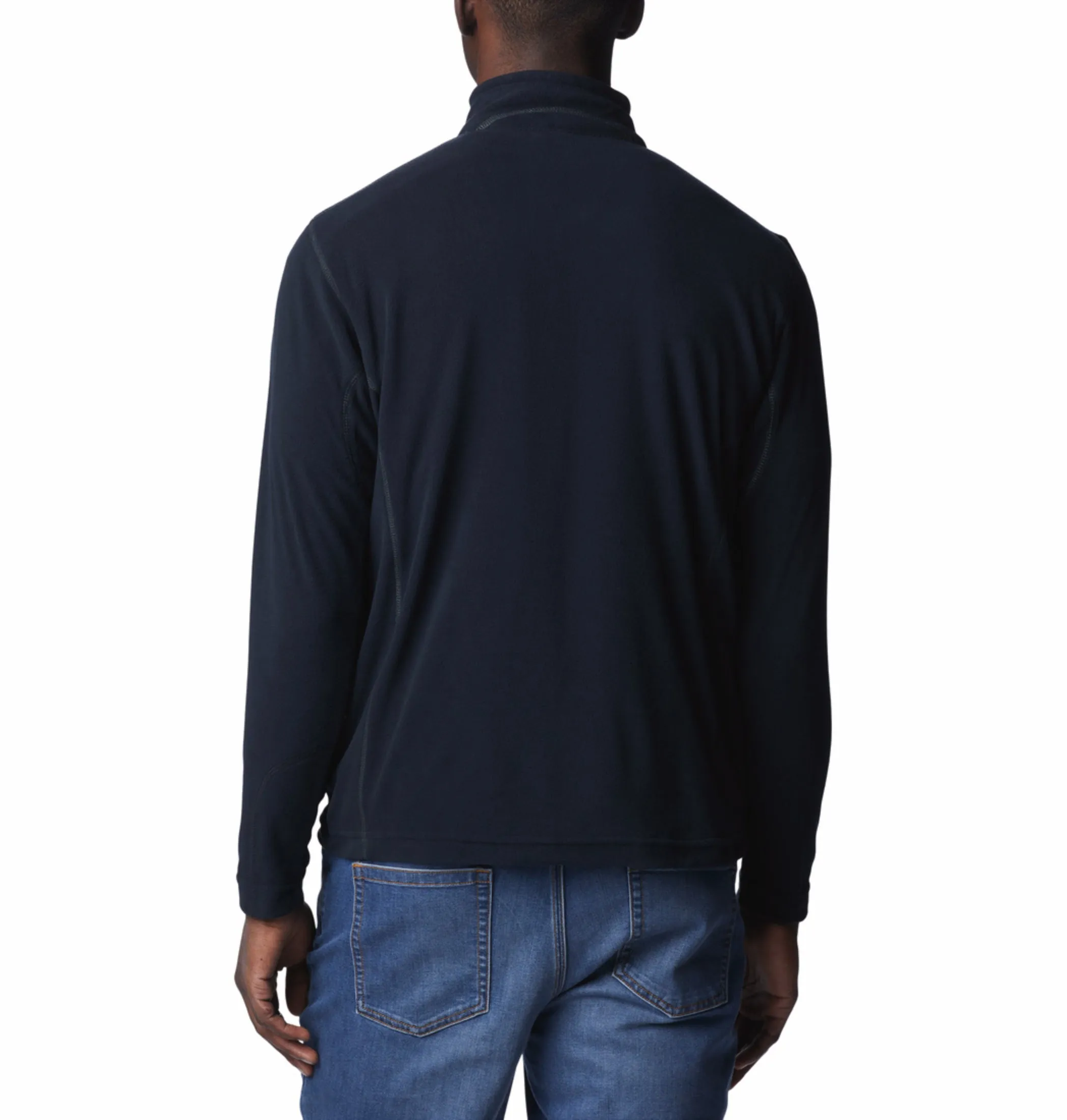 Columbia Men Black Klamath Range II Pullover Cold Outfit Nature Walk