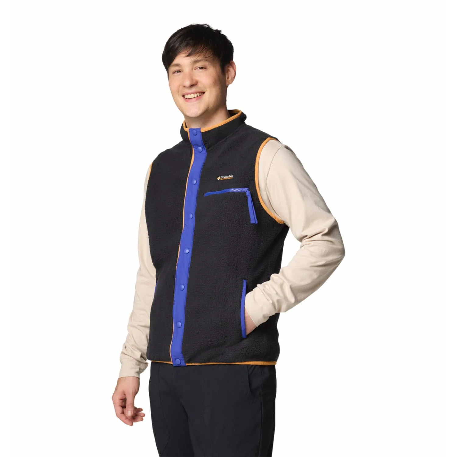 Clean Fit Columbia Men Black Helvetia II Vest