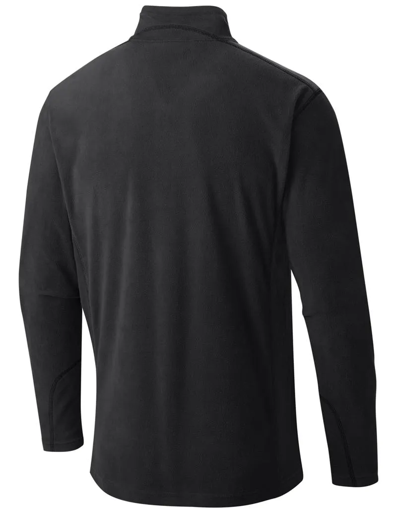 Columbia Men Black Klamath Range II Half Zip (Sun Protection) Stay Warm Snow Day
