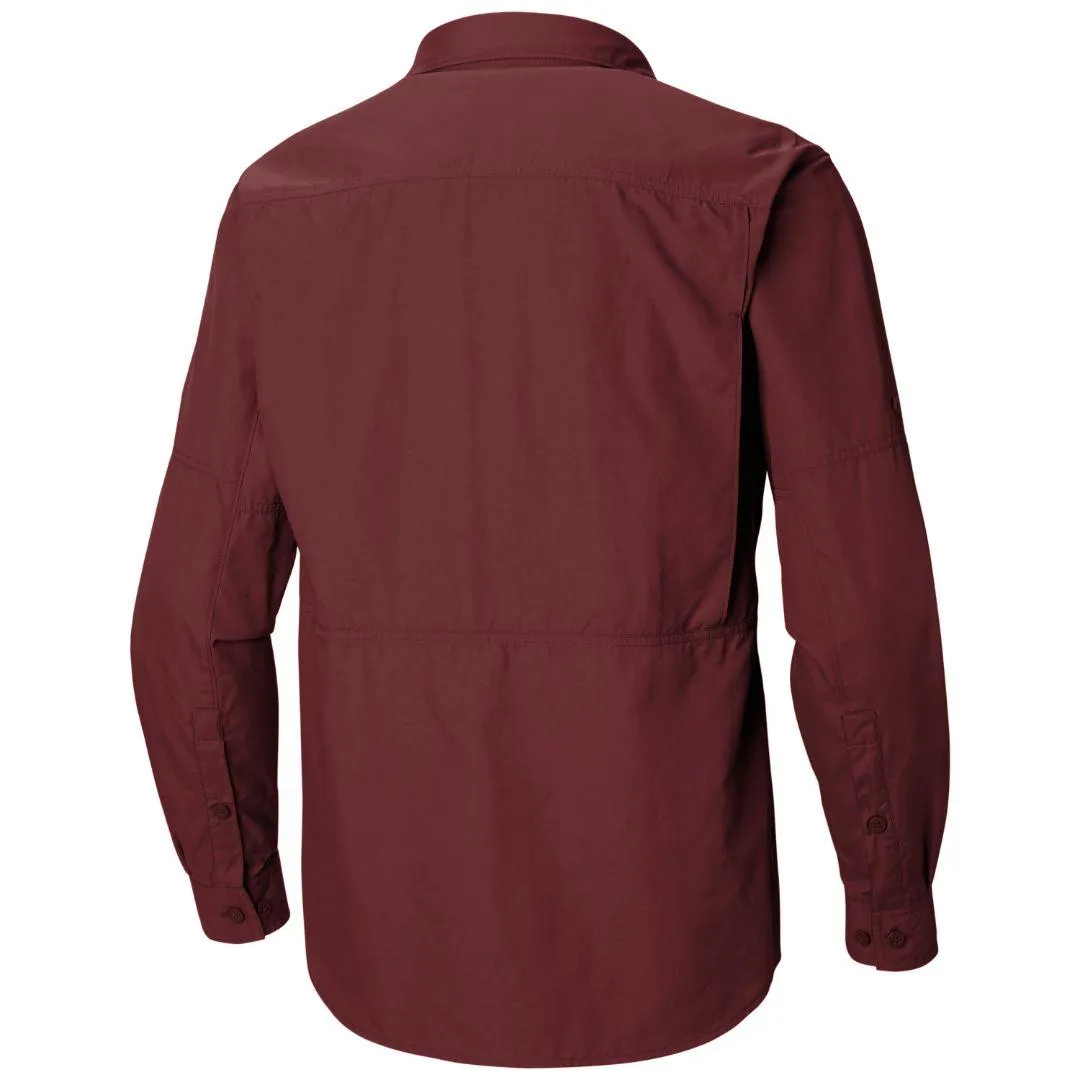 Light Pants Relaxed trousers Columbia Men Red Silver Ridge 2.0 Long Sleeve Shirt (Sun Protection)