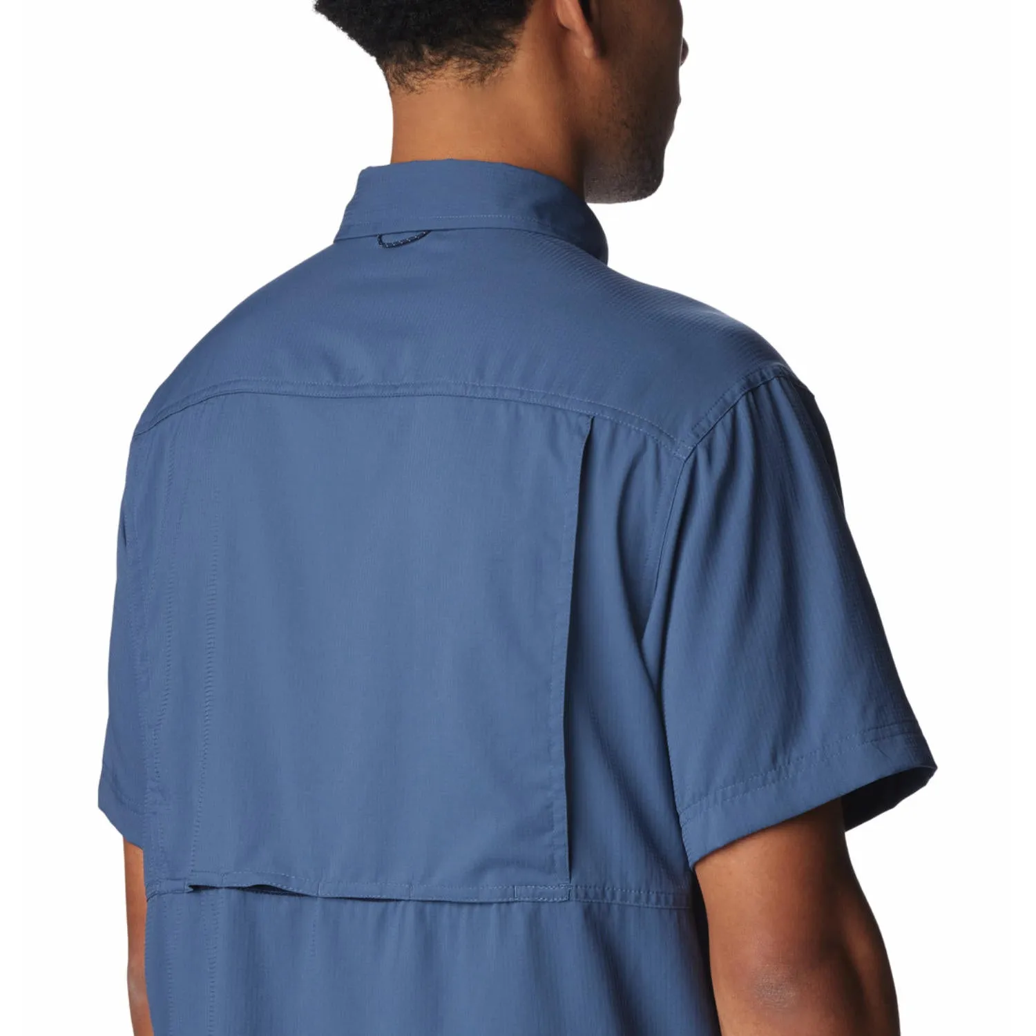 Layer Light Elegant Dress Columbia Men Blue Silver Ridge Utility Lite Short Sleeve (Sun Protection)
