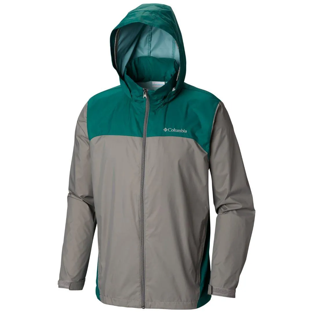 Columbia Men Black Glennaker Lake Rain Jacket Essential Fit