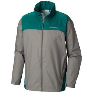 Columbia Men Black Glennaker Lake Rain Jacket Tear Resistant Panels